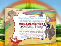 Oz Party Invitation