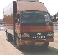 Parcel Van Body Front View