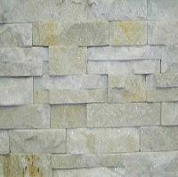 White Mica Stacking Stone Tiles