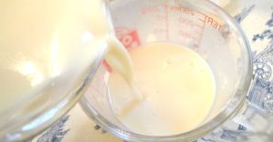 sweetened condensed milk
