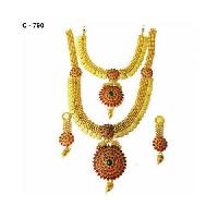 Gold Plated Artificial Necklace Set