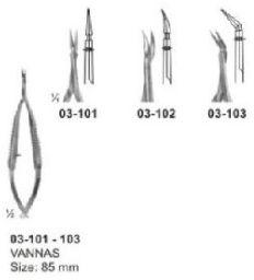 Spring Type Flat Handle Scissors