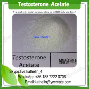 Steroid Raw Material Steroid Hormone Powder Testosterone Acetate Test A CAS 1045-69-8