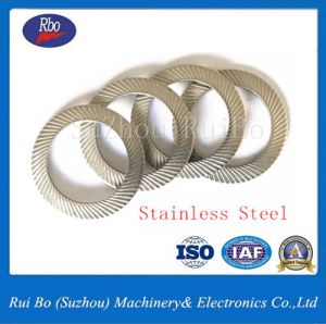 Stainless Steel&Carbon steel DIN9250 Double Side Knurl Lock Washers