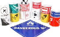 DOT Hazardous Material Labels