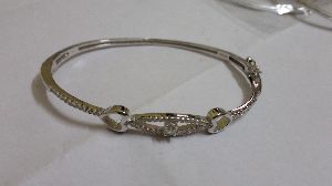 Silver Ladies CZ Bracelets