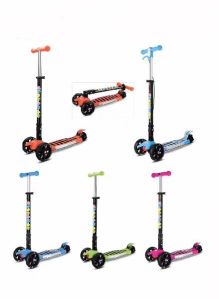 Flashing Wheel Foldable Scooter