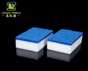 Kitchen Usage Sponge Material Melamine Daily Cleaning Necessity Compound Sponge