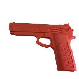 Rubber 7 Inch Training Gun: Orange