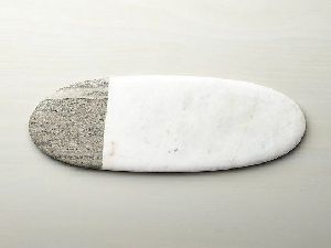 Marble Oval Shaped Cheese Boards (GE-15)