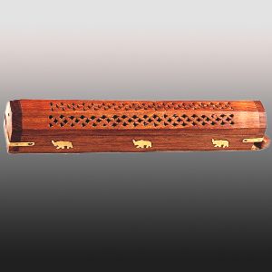 Elephant Coffin Incense Box