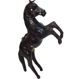 3009 Animal Horse Jumping Leather