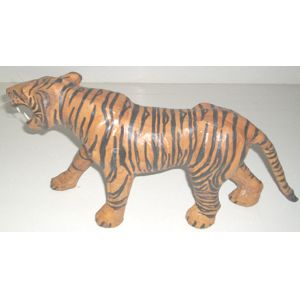 Leather Animal Tiger statue- 3060