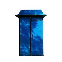 Blue Cabin Toilet