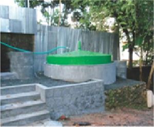 industrial biogas plant