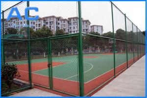 Galvanized Chain Link Fence, Brand Name : AC