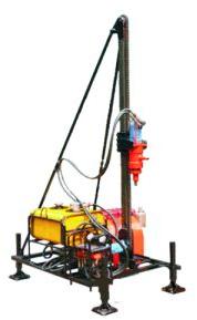 30m Portable Soil Hard Rock Drilling Rig Machine