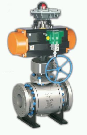 Two-Piece Trunnion Mounted Ball Valve