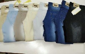 Mens Knitted Stretchable Slim Fit Jeans