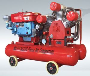 Diesel Driving Mini Piston Air Compressor