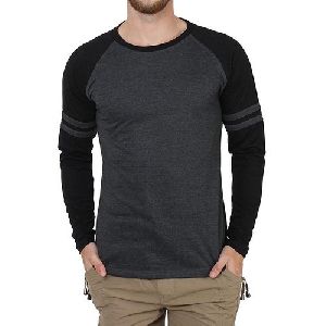 Mens Full Sleeves Round Neck T-Shirts