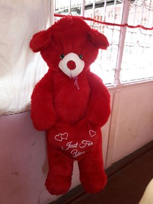 75 CM Heart Teddy