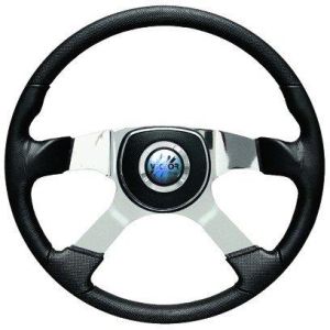 Bus Black Steering Wheel