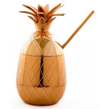 Copper Pineapple Mug