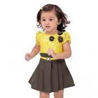 Girls Synthetic Frock