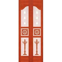 Religious Symbol Doors