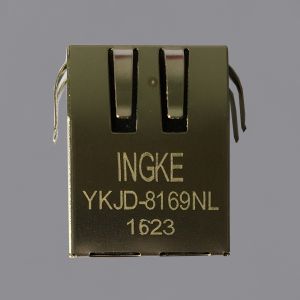 Copper Alloy Magnetic Modular Jacks SI-60062-F YKJD-8169NL