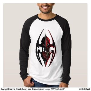 Mens Dark Lust Punctured Love T-Shirts