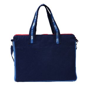 Black and Blue Laptop Bag