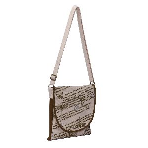 Cream Sling Bag