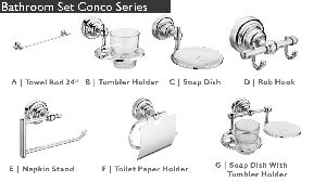 Conco Series Bathroom Fittings