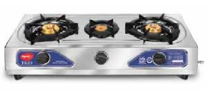 Trio Stainless Steel Gas Stove