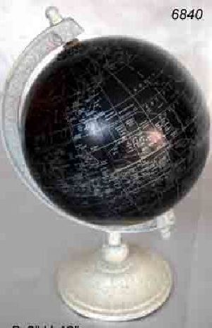 Aluminum & Wood Globe
