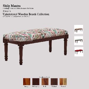 Shilp Mantra Elaina Upholstered Wooden Bench
