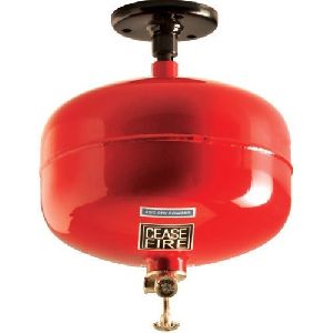 ceiling mounted fire extinguisher