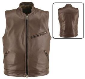 Mens Leather Vests