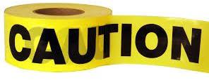 Barricading Safety Tape