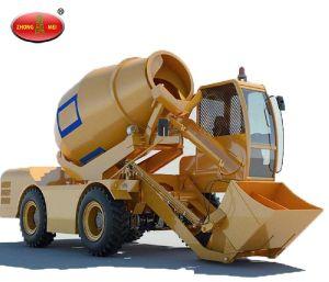 Self Loading Mobile Concrete Mixer