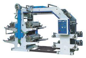 Four Color Flexographic Plastic Film Printing Machine