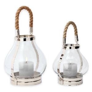 glass hanging lanterns