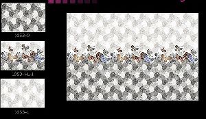 250 X 375mm Glossy Light Dark Series Digital Wall Tiles