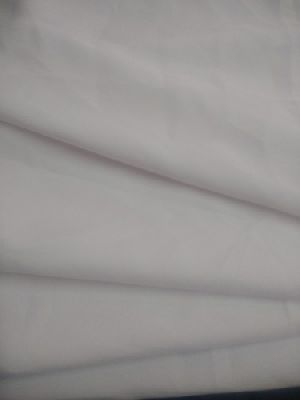 Polyester Crepe White Fabric