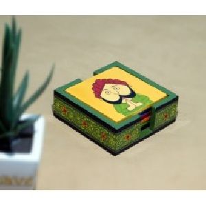 Dinning Ware Coaster with Hand-painted