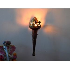 Votive Mashall shaped Metal Tea light Candle holder