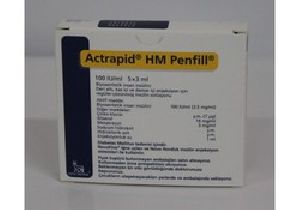 Actrapid injection