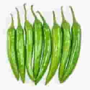 fresh green chilli